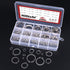 Hilitchi 150-Pcs 304 Stainless Steel External Circlip Snap Retaining Clip Ring Set
