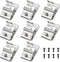 Belt Clips for Dewalt, 8pcs 304 Stainless Steel Drill Clips with Screws for 20V Power Tools