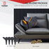 TCHOSUZ 6 Inch 15cm Set 4 4 / Metal Furniture Legs, of Heavy Duty Modern Diamond Triangle Table Desk Chair Sofa Legs