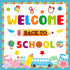 Back to School Classroom Bulletin Board Decoration Set - Welcome Cutouts for First Day of School Wall Door Decor