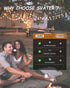 Svater 25 FT Outdoor String Lights LED, Patio Globe Lights with 12+1 Plastic G40 Bulbs, Waterproof Dimmable Hanging