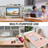 Blossoms Pink Desk Mat, Large Waterproof Non-Slip Leather Desk Pad for Keyboard and Mouse, 31.5×15.7 Inches