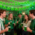 20LED 12Ft 20 St Patrick's Day Decorations Lights, Clear Green Shamrock String Lights Outdoor Waterproof with LED Lucky