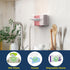 (1-Tier) NiHome Clear Acrylic Wall Mount Glove Box Holder Tissue Box Dispenser for Kitchen, Bathroom, Garage, Lab