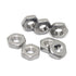 Fullerkreg 10-24 18-8, 100 Machine Screw Hex Nuts, Stainless Steel Bright Finish, Quantity