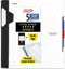 Five Star Spiral Notebook, 5 Subject, 200 Sheets, College Ruled Paper, 8-1/2" x 11", Advance Notebook with Spiral