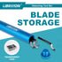 Libraton Deburring Tool Kit with 11 High-Speed Steel Blades, 360 Degree Rotary Head for Metal and Plastic
