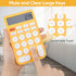 Standard Function Basic Calculator, 12 Digit Large LCD Display, Antiskid, for Office, Home, School, with Battery