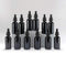 YIZHAO Black Glass Dropper Bottle 2oz, Tincture Bottles with Glass Dropper for Essential Oils, 12 Pcs