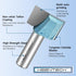KEENTECH Router Bits, 1/2" Shank, Bottom Cleaning Carbide Tipped Surfacing Bit for Woodworking