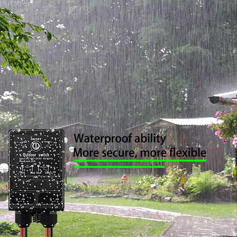 12V DC12V/24V/48V/72V 30A 328FT Barriers.(12V 100M) Wireless Relay Switch Remote Control Switch Relay with Long Range