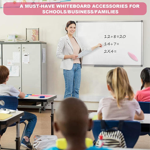 Magnetic Whiteboard Eraser, Dry Erase Eraser, Magnetic Erasers for Whiteboard, Glass Whiteboard Eraser, Double Sided