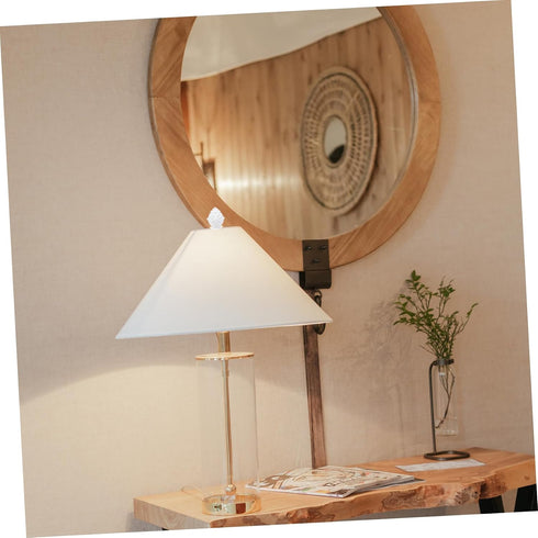 2pcs DOITOOL Shade Knob Light Knob Light Finial Accessory Finial Decor Lampshade Holder Durable Lamp Shade Decorative