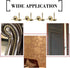 Hilitchi 200-Pieces 7/16''(11mm) Antique Upholstery Nails Tacks - Furniture Tacks, Upholstery Tacks, Thumb Tack Push
