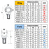 600 Pcs Non-Insulated Crimp Terminal, 22-10 AWG Tin-Plated Copper Ring Fork Terminals Electrical Wire Connector Kit