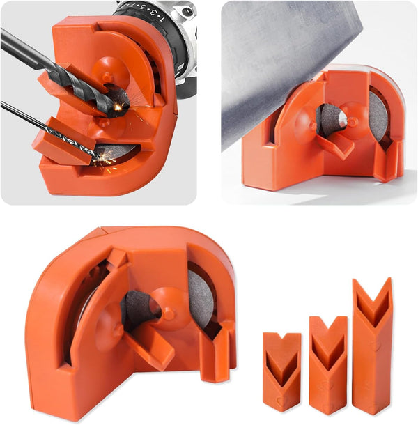 Professional Drill Bit Sharpener for All Bits, Electric Drill Bit Grinding Sharpener, Cemented Carbide Repair Kit
