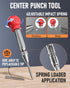 Nicpro 10 Pack Carpenter Pencil Set with Sharpener, Mechanical Carpenter Pencils with 21 Refill, Automatic Center Puncha and Carbide Scribe Tool, Heavy Duty Construction Pencil for Architect-With Bag by Nicpro