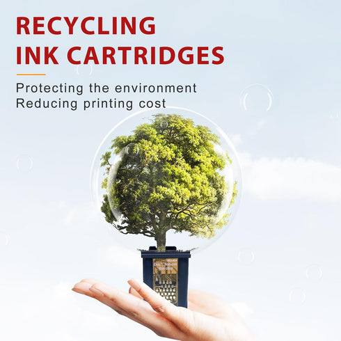 myCartridge 210XL Black Remanufactured Ink Cartridge for Canon 210XL PG-210, Use for PIXMA MP490 MP495 MP250 (2 Pack)