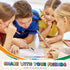 Ctosree Welcome Back to School Pencils, Unsharpened HB Pencils with Eraser, Bulk Pencils for Classroom Supplies