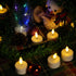 12PCS Dimmer, HAIDOLIANG Rechargeable Tea Lights with Remote Timer & USB Flickering Battery Operated Flameless Candles