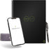 Rocketbook Core Reusable Spiral Notebook - Executive Size 6x8.8, Black, Dotted Pages, App-Connected, Durable Cover