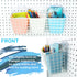 G.CORE 2 Pack Large Pegboard Baskets, Metal Shelves Hooks for 1/8" 1/4" Peg Boards