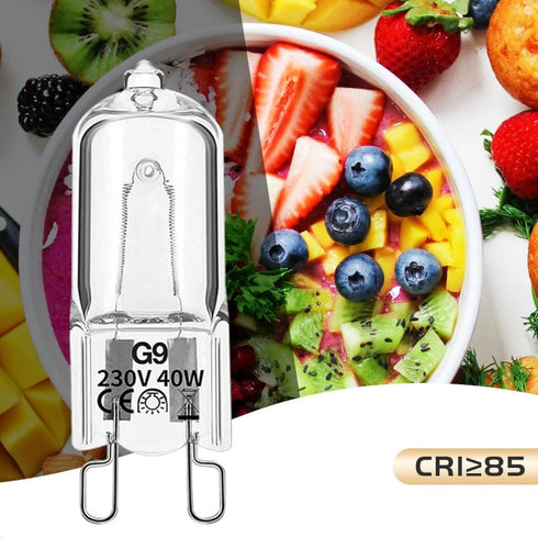 NTZTO G8 Bulbs 24V,2700K (190 Lumens),Dimmable,for Halogen Warm White Under Cabinet Lighting,Range Hood,Desk Lamps