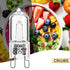 NTZTO G8 Bulbs 24V,2700K (190 Lumens),Dimmable,for Halogen Warm White Under Cabinet Lighting,Range Hood,Desk Lamps