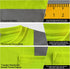TCCFCCT Hi Vis Shirts for Men Class 3, Long Sleeve High Visibility Work Shirts