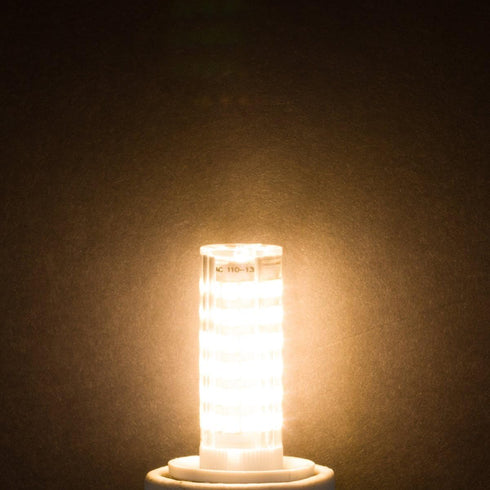 Simba Lighting LED E11 T4 Mini-Candelabra JD Light Bulb 5W, 40W to 50W Halogen Replacement (4 Pack) 3000K Dimmable