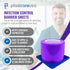 4"x6" 6.5nm (1 1200 Purple Barrier Film Roll - Thickness Medical Grade Surface Protective Dental Barrier Film