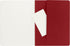 Moleskine Cahier Journal, Soft Cover, XL (7.5" x 9.5") Plain/Blank, Cranberry Red, 120 Pages (Set of 3)
