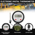 WAGHAVEN Accurate Industrial Digital Thermometers with Long Probe for Accurate Temperature Measurement in Hard to Reach