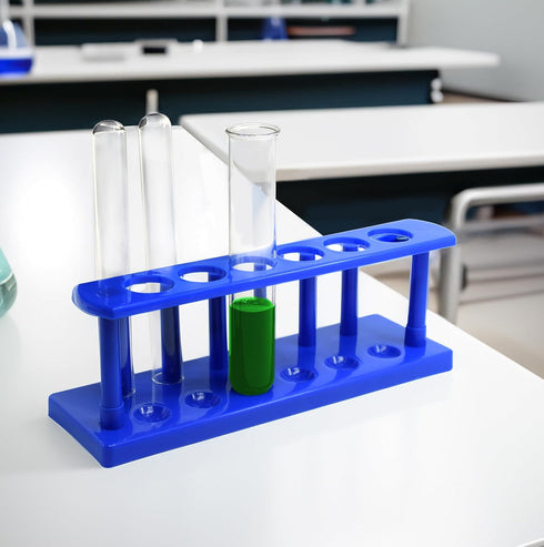EISCO Test Tube Stand, Polypropylene with 25mm dia. Holes for 6 Tubes