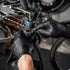 5 Schneider Black Nitrile Exam Gloves, Mil Disposable Gloves, Latex Free & Powder Free, for Medical, Cleaning, Food