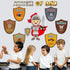 gisgfim Armor of God Bulletin Board Decorations, Christian Bible Verse Cutouts for Classroom Decor