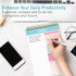 S&O Daily Planner Notepad for Productivity, 52 Page Undated Daily To Do List Organizer, TEAL