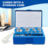 UCEC Calibration Weights for Digital Scale, 10mg - 100g Precision Stainless Steel Weight Set with Tweezers