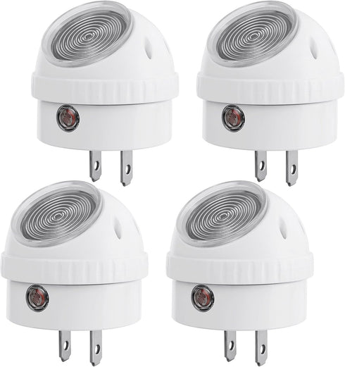 DEWENWILS Plug in Night Lights into Wall, Dusk to Dawn Sensor, 360
