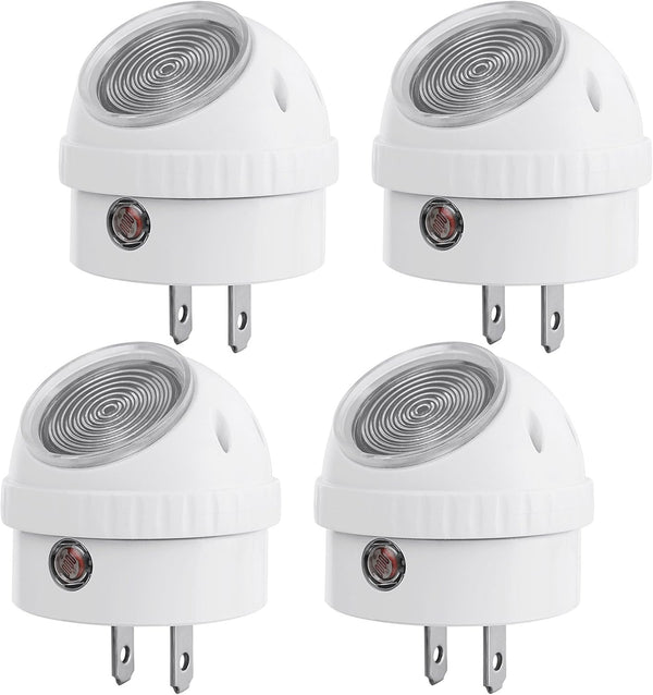 DEWENWILS Plug in Night Lights into Wall, Dusk to Dawn Sensor, 360