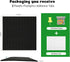 Large Cork Board for Office Wall Decor, 8 Pack Felt Wall Tiles with Slat Wall Paneling & Push Pins