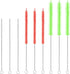 Neyauo 9Pcs Straw Cleaner Brush Set 12"10" 8.5"Long Bendable Reusable Cleaning Brushes with