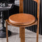 FANGMING PU Leather Round Chair Cushion 12" 14" 16" Memory Foam Waterproof Stool