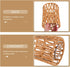E27 4cm ABOOFAN Cylinder Lamp Shade Paper Rope Material, Fitter Khaki Faux Rattan Lampshade for Pendant Light, Wall