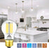 Dimmable A15 Bulb 8W 75 Bulb 4000K AC120V 900LM E26 Bulb Bulb,Pack 6. Leools led Equal watt Vintage LED Edison Neutral