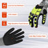 Safety Work Gloves, Impact Gloves for Men Women, Cut Resistant Non-Slip Heavy Duty with Nitrile Grip