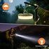 MDCMLKS 2-Pack 4 1 8 32.8FT Camping String Lights, in Portable Camping Light Rechargeable, Lighting Modes, USB