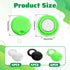 Yuanan 12 Pairs Marathon Bib Holder for Runners, Magnetic Number Holder, Race Bib Clips, Triathlon Cycling Field
