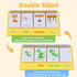 Sentence Building Flip Chart for Kids,Speech Autism Therapy Learning Materials for Preschool Kindergarten Elementary Special Classroom Must Haves, Essentials Supplies for Homeschool by Auchq