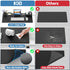 KDD 6 in 1 Desk Pad and Organizer Set, Magnetic Mouse Mat with DIY Features for Phone, Tablet, and Cable Management